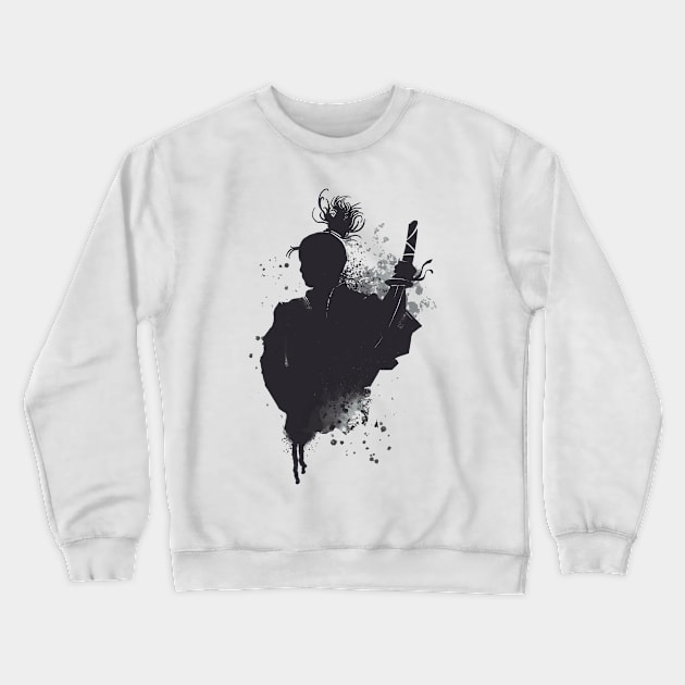 Samurai Crewneck Sweatshirt by Mad Art